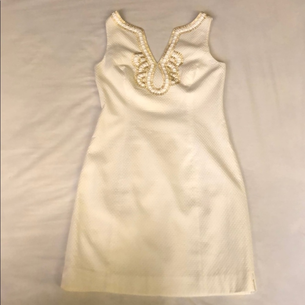 Lily Pulitzer 🤍white💛 sundress
